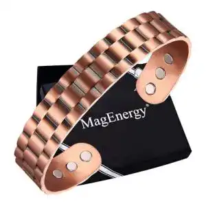 Kupferarmband magenergy herren 999 reines kupfer