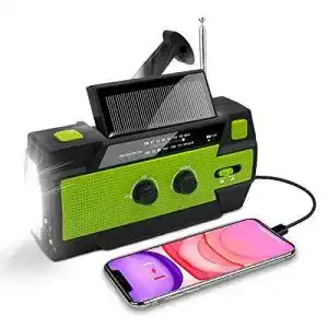 Kurbellampe nigecue solar radio tragbar kurbelradio dynamo