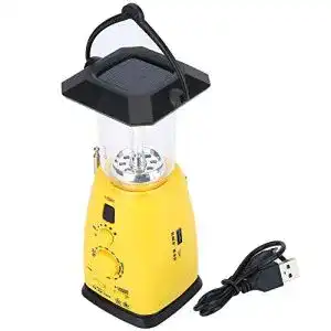 Kurbellampe tbest kurbelradio solar radio ernstfall led