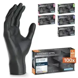 Latexhandschuhe arnomed einweghandschuhe 100 stueck box