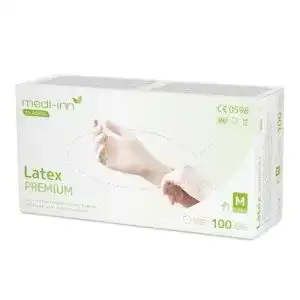 Latexhandschuhe medi inn latex premium einmalhandschuhe