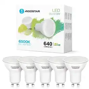 Led lampen aigostar gu10 led kaltweiss 8w led leuchtmittel