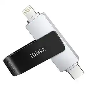 Lightning usb stick idiskk 128 gb 2in1 type c auf lightning