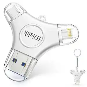 Lightning usb stick idiskk 256 gb 3 in 1 type c foto stick