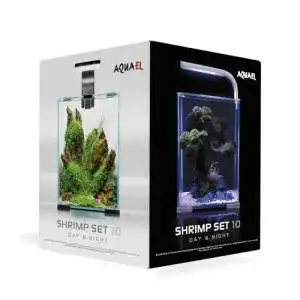 Nano aquarium aquael 122977 shrimp set daynight 10 weiss