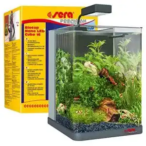 Nano aquarium sera biotop nano led cube 16 16 l