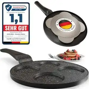 Pancake pfanne amalindo pancake pfanne induktion 4 loch