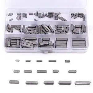 Passfedern katsu tools motor shaft keys set 140pcs round ended