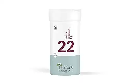 Pflüger Schüßler Salze Nr. 22 Calcium Carbonicum