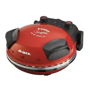 Pizzaofen ariete da gennaro 1200 w rot und schwarz