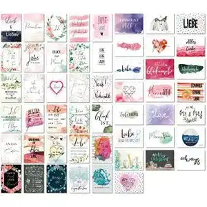 Postkarten set matri moni 52 postkarten hochzeit