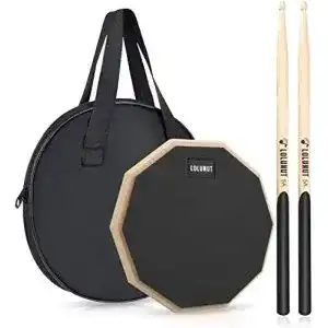 Practice pad lolunut dumb drum practice pad 2 seitig leise
