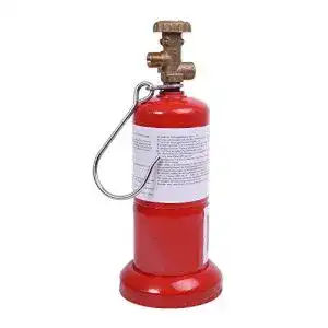 Propangasflasche weldinger leer rot befuellbar