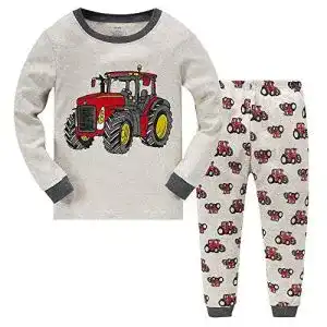 Pyjama kinder tkiames jungen schlafanzug langarm