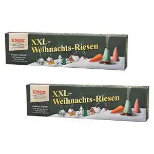 Raeucherkerzen knox xxl 2er set weihnachtsriesen raeucherschale