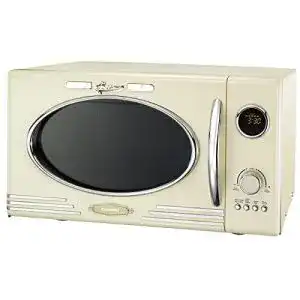 Retro mikrowelle melissa 16330128 retro mikrowelle 1000 w