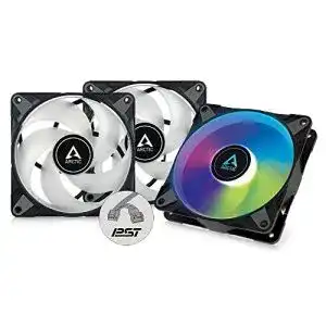 Rgb luefter arctic p12 pwm pst a rgb 3 stueck 120 mm pwm