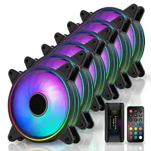 Rgb luefter ezdiy fab moonlight rgb gehaeuseluefter 120mm