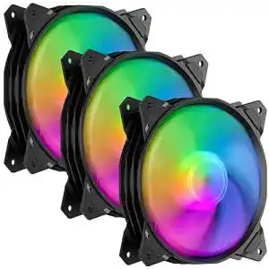 Rgb luefter uphere 4 pin pwm 120mm bunten rainbow led