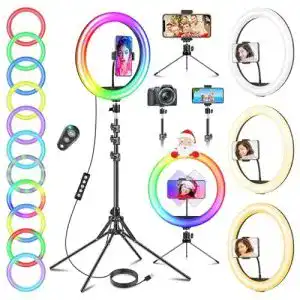 Ringlicht gertong 11 5 zoll mit stativ handy tisch led ring light
