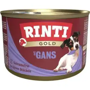 Rinti hundefutter rinti gold gans 12er pack 12 x 185 g