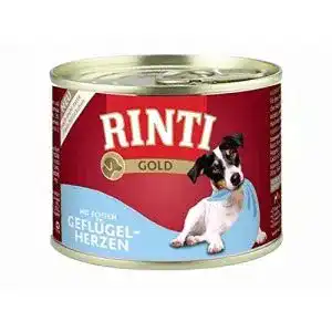 Rinti hundefutter rinti gold gefluegelherzen 12 x 185g
