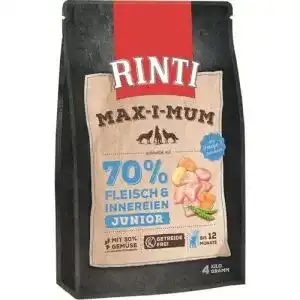 Rinti hundefutter rinti max i mum junior huhn 1x4kg