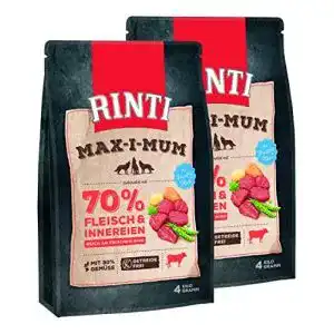 Rinti hundefutter rinti max i mum rind 2 x 4kg