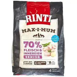 Rinti hundefutter rinti max i mum senior huhn 1 x 4kg
