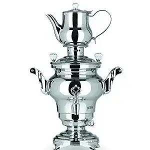 Samowar beem 06127 odessa edelstahl 3 liter silber