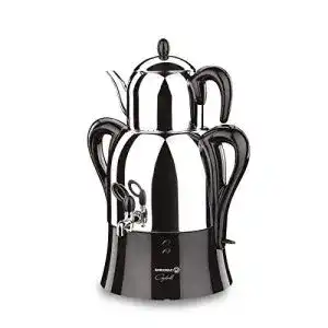 Samowar korkmaz a341 04 caykolik electrical samovar schwarz