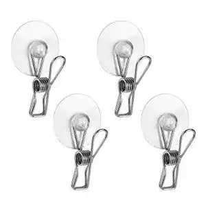 Saugnapf interdesign idesign basic 4er set clip mit halterung