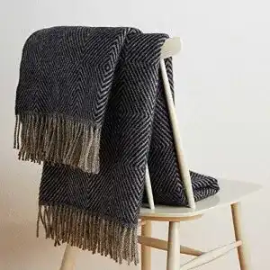 Schafwolldecke urbanara 140x220 cm wolldecke gotland