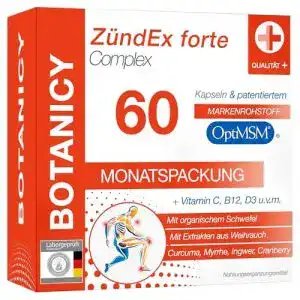 Schmerzmittel botanicy zuendex forte complex 60 msm kaps