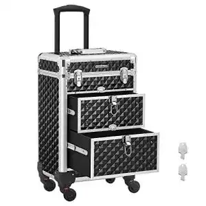 Schminkkoffer leer songmics kosmetikkoffer trolley 1