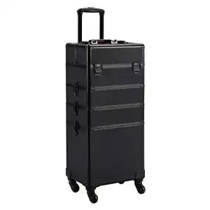 Schminkkoffer leer yaheetech kosmetikkoffer alu beauty case