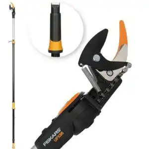 Schneidgiraffe fiskars bypass teleskop fuer frische aeste