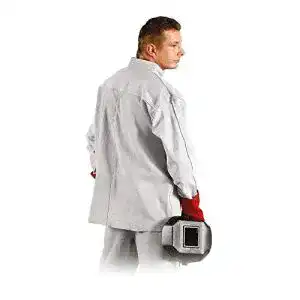 Schweisserjacke reis ksb indianex lederschutzjacke fuer schweisser