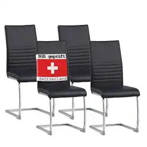 Schwingstuhl albatros freischwinger stuhl burano 4er set