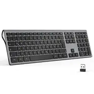 Seenda tastatur seenda kabellose tastatur leise funktastatur