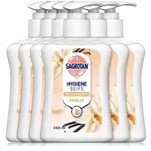 Seife sagrotan hand vanille und cashmere hygienische fluessig
