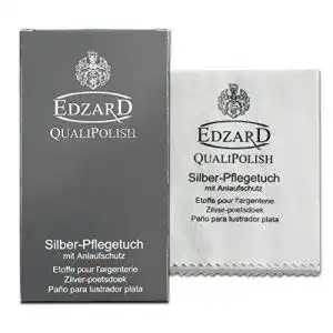 Silberputztuch edzard qualipolish silber pflegetuch 30 x 45 cm