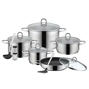 Silit topfset silit diamant topfset 9 teilig mit glasdeckel