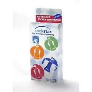 Sockenklammer sockstar der paarungshelfer basic line