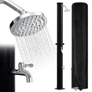 Solardusche einfeben 20l pvc gartendusche mit fussdusche