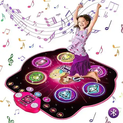Tanzmatte VATOS mit 27 Levels und LED für Kinder ab 3 Jahren