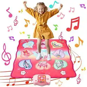 Tanzmatte Zanetta Einhorn mit drei Spielmodi für Kinder
