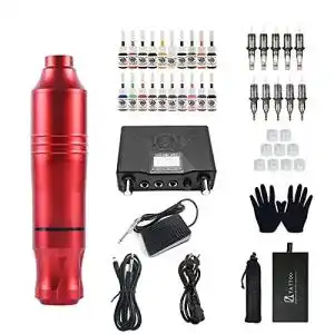 Tattoo pen anself tattoo maschine stift tattoo kit rotary nadeln