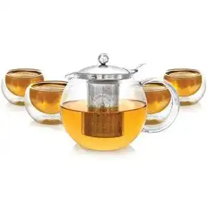 Teeservice teabloom tee set hitzebestaendig bleifrei