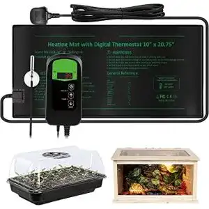 Terrarium heizung grenebo heizmatte fuer haustiere